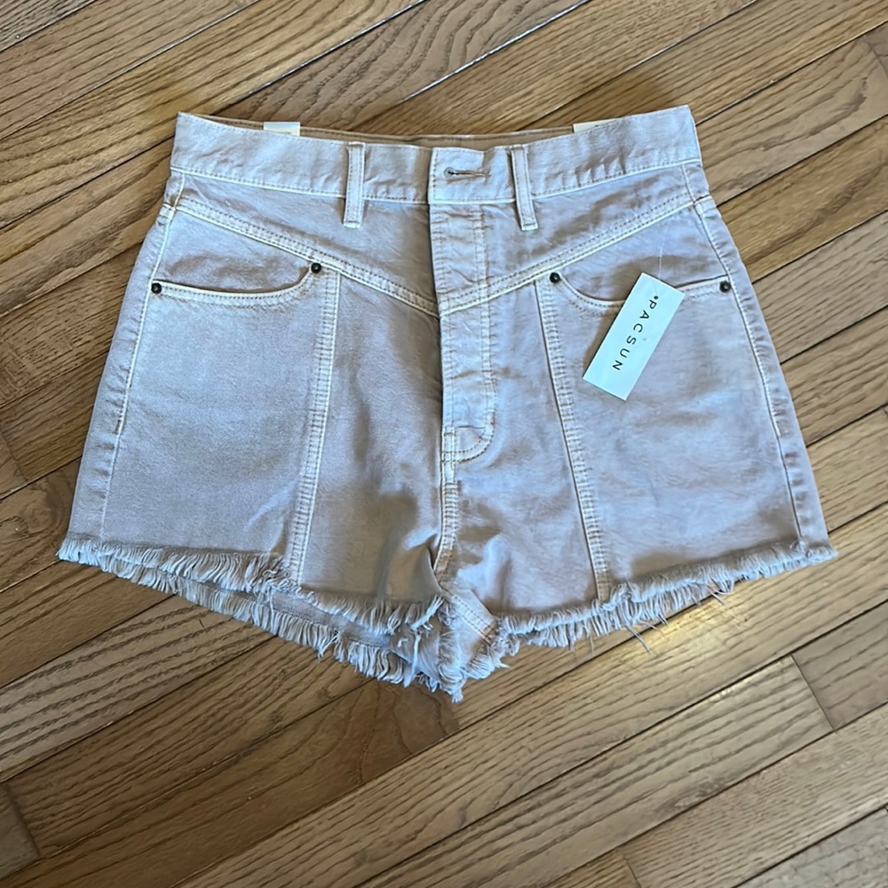 NWT PACSUN Ultra High Rise Vintage Short Size 27